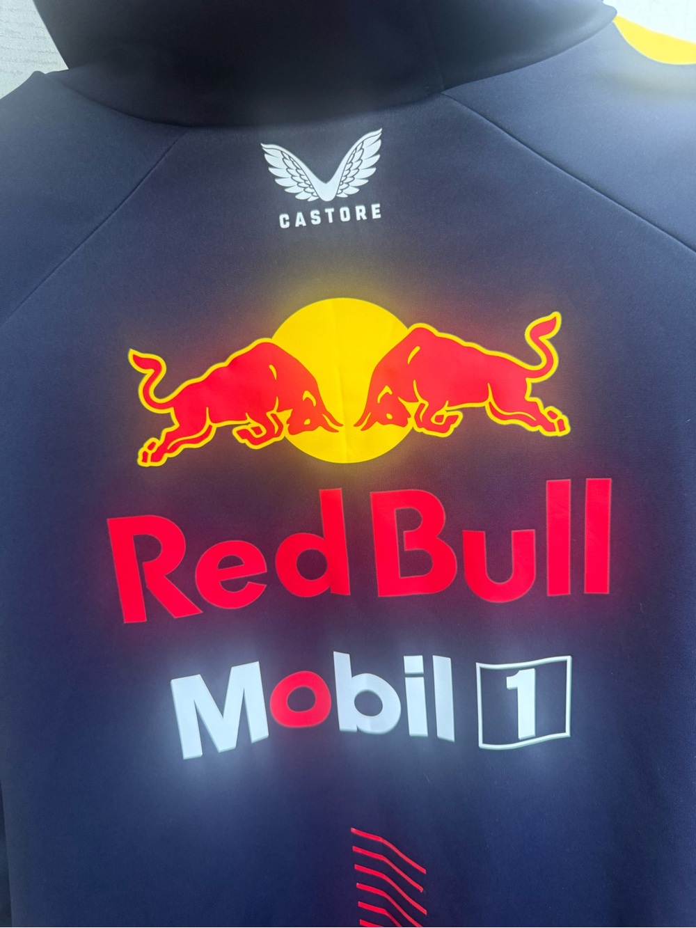 Red Bull Aston Martin Racing Team F-1 Team Puma Hoodie size xL - Picture 9 of 12